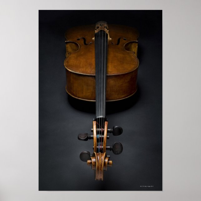 Antique Cello Poster (Front)