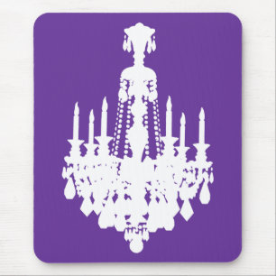 Antique Chandelier Graphic Mouse Mat