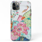 Antique chinoiserie china porcelain bird pattern