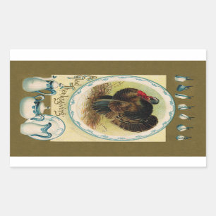 Antique Clapsaddle Thanksgiving Sticker