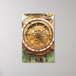 Antique clock face, Germany Canvas Print