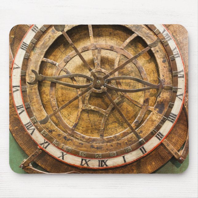 Antique clock face, Germany Mouse Mat (Front)