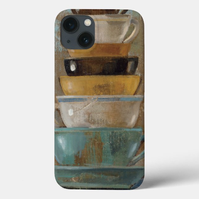 Antique Coffee Cups Case-Mate iPhone Case (Back)