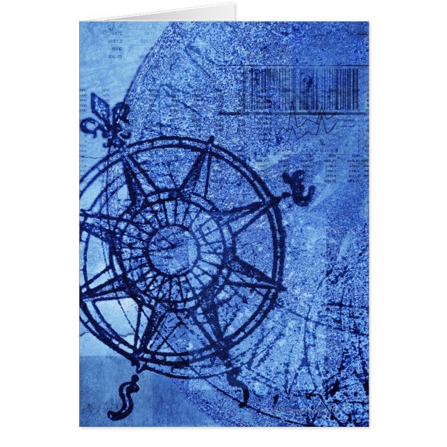 Antique compass rose (Front)