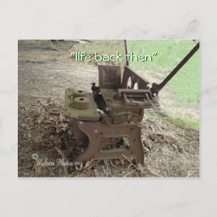 Antique Concrete Maker Postcard- customise Postcard