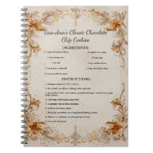 Antique Cookbook Border Design