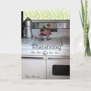 Antique . .  Cookstove #2- customise Card