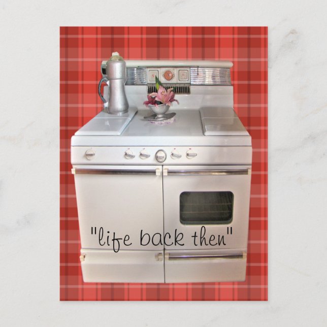 Antique  Cookstove Postcard 31413- customise (Front)