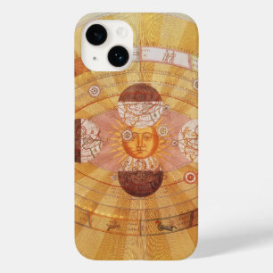 Antique Copernican Solar System, Vintage Astronomy Case-Mate iPhone 14 Case
