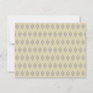 Antique Cream Lace Invitations