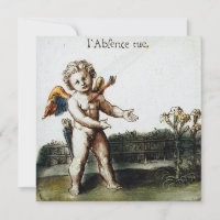 Antique Cupid Love Missing You Otto Van Veen
