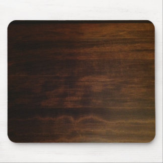 Antique Dark Wood Design Mouse Mat