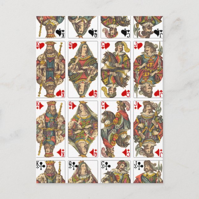 Antique Deck of Cards (Front)