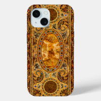 Antique Decorative Italian Gemstone Pattern