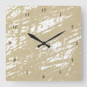 Antique Distressed Face Wall Clock