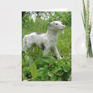 Antique Dog Card