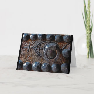 Antique Door Hardware Spain Card