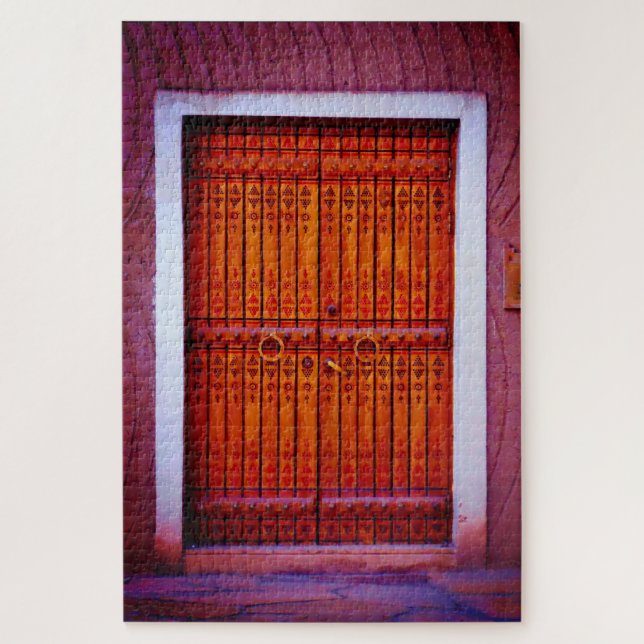 Antique Door Jigsaw Puzzle (Vertical)