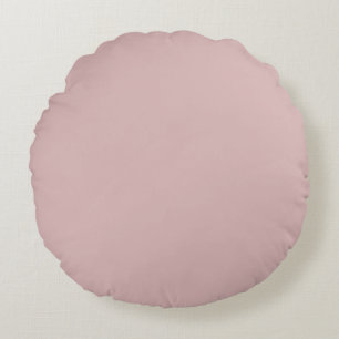 Antique Dusky Rose Pastel Round Cushion