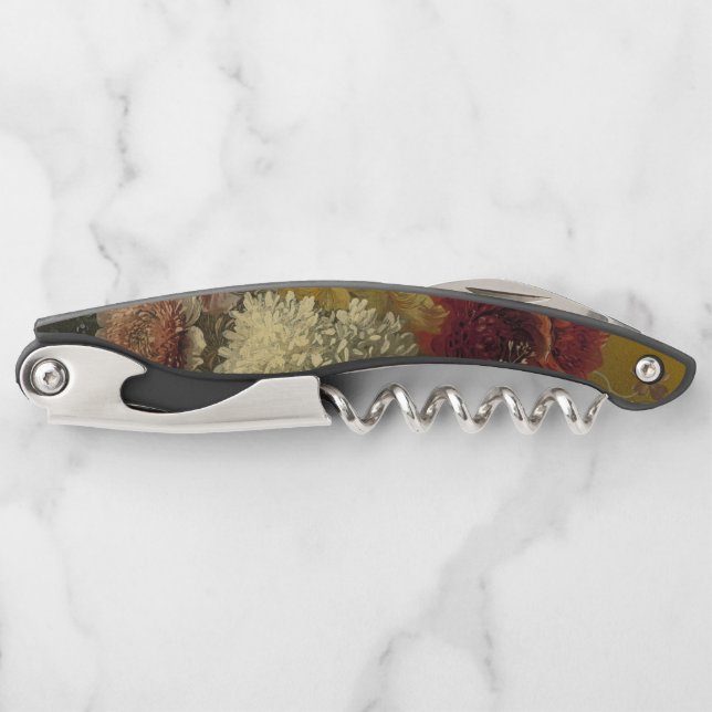 Antique Dutch Master Floral Georgius van Os 1820  Corkscrew (Front)