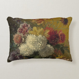 Antique Dutch Master Floral Georgius van Os 1820 Decorative Cushion