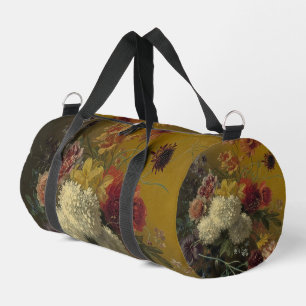 Antique Dutch Master Floral Georgius van Os 1820  Duffle Bag