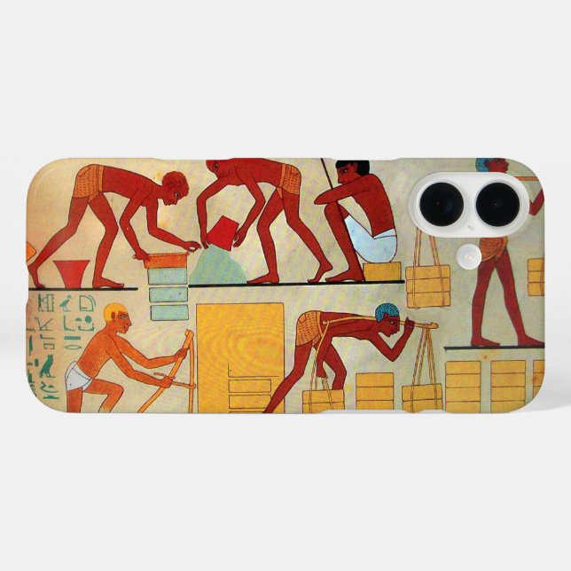 ANTIQUE EGYPT ARCHITECTURAL CONSTRUCTION Case-Mate iPhone CASE (Back (Horizontal))