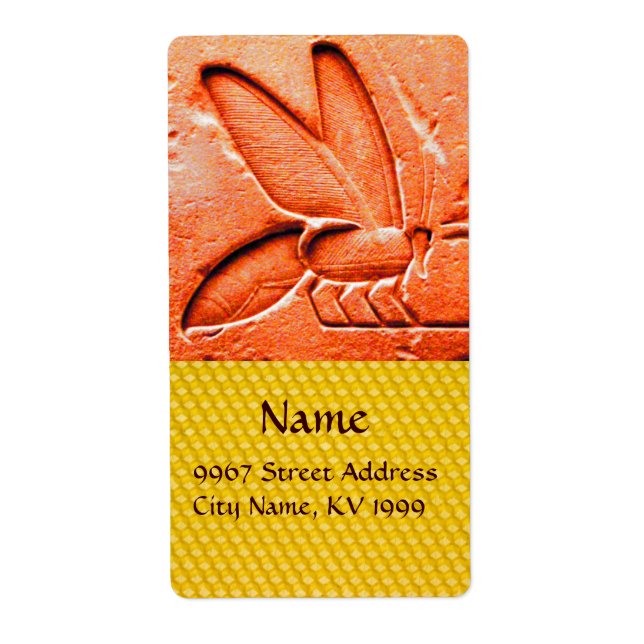 ANTIQUE EGYPTIAN HONEY BEE BEEKEEPER (Front)