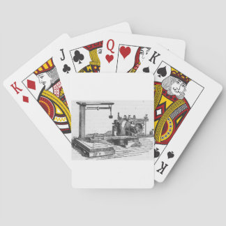 Antique Engineering Tool Vintage Ephemera Playing Cards