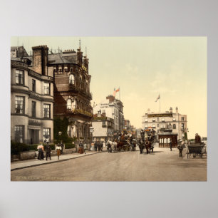 Antique England, Ryde, Isle of Wight c1895 Poster