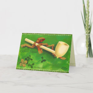 Antique Erin Go Bragh Greeting Card