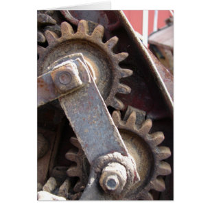 Antique Farm Machinery Gears