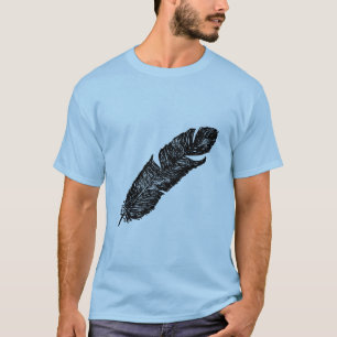 Antique Feather on Tote Bag T-Shirt