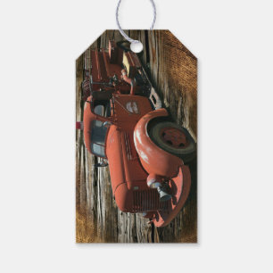 Antique Fire Truck Vintage Fire Truck Gift Tags