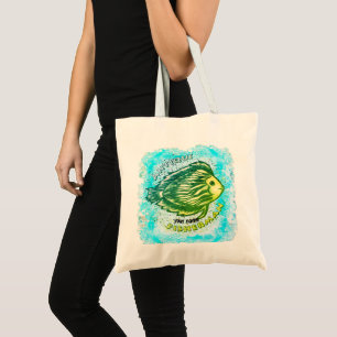 Antique Fisherman tote bag