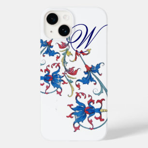 ANTIQUE FLORENTINE FLORAL MOTIFS MONOGRAM Case-Mate iPhone 14 CASE