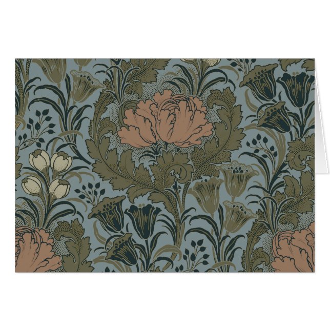 Antique Flower Morris Garden Floral Wallpaper (Front Horizontal)