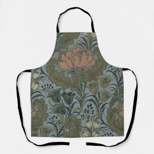 Antique Flower Morris Garden Floral Wallpaper Apron