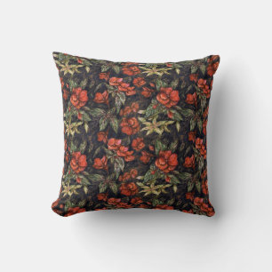 Antique Flowers by Alexandra Cook aka Linandara Cushion