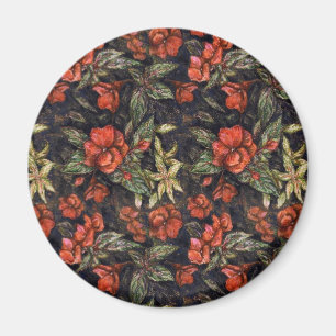 Antique Flowers by Alexandra Cook aka Linandara Magnet