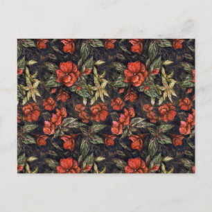 Antique Flowers by Alexandra Cook aka Linandara Postcard