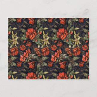 Antique Flowers by Alexandra Cook aka Linandara Postcard