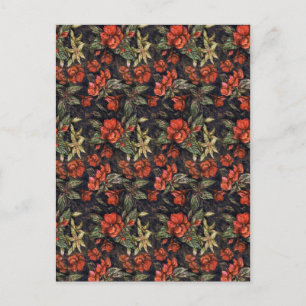 Antique Flowers by Alexandra Cook aka Linandara Postcard