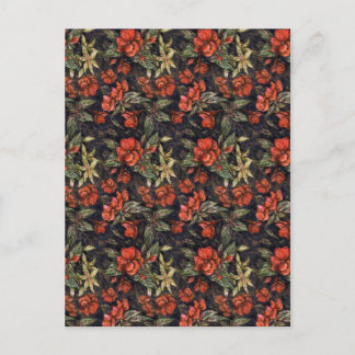Antique Flowers by Alexandra Cook aka Linandara Postcard