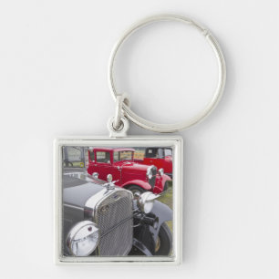Antique Ford automobiles Key Ring