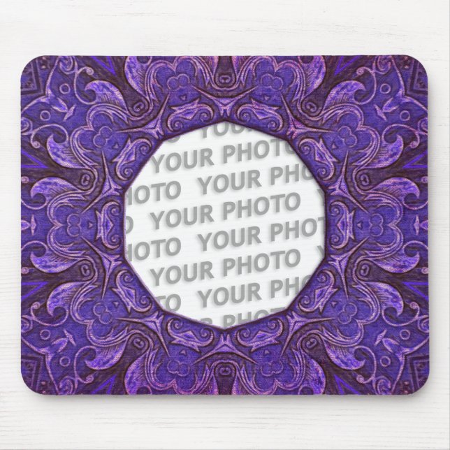Antique Frame ARTs 3 + your photo Mouse Mat (Front)