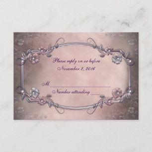 Antique Frame RSVP Card