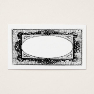 Antique French Frame Card