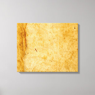 Antique French Paper Parchment Background Texture Canvas Print