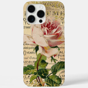 Antique French Pink Roses iPhone 16 Pro Max Case